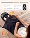 KNQZE Fußmassagegerät, Fussmassagegerät Elektrisch mit Wärmefunktion, Tiefenknet Shiatsu fußmassage für Plantarfasziitis & Neuropathie, Geschenke für Mama Frauen, Männer, Bis Schuhgröße 47