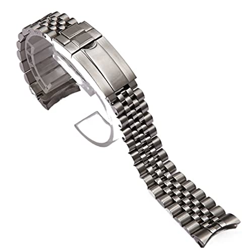 Bracelet montre 20mm acier inoxydable bicolore or argent pour un style quotidien