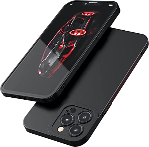 Coque silicone liquide iPhone 13 Pro Max noire protection intégrale