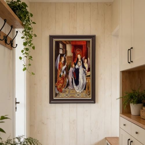 Tableau Hans Memling The Annunciation impression sur toile haute définition