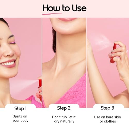 Image of Aqualogica Refresh+ Love at first spritz Set of 3 Perfume Body Mist| Travel-Friendly | Long-lasting & Hydrating | Perfect for Gifting