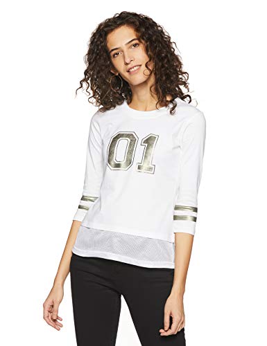 Image of NUSH by Anushka Sharma Women's Plain Regular fit Top