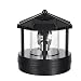 Produktbild Solar-Leuchtturm, Solar Deko Leuchtturm, 360 Grad rotierendes Solar Leuchttürme mit LED-Leuchtfeuer drehbar Solarkopf Ersatzteil, Garten Hof Rasen Lampe Beleuchtung Outdoor Home Decor