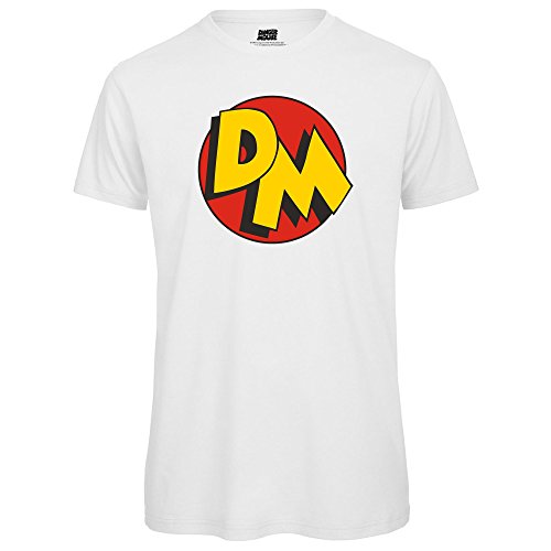 Image of Danger Mouse® DM Icon Mens T-Shirt (White, 2XL)