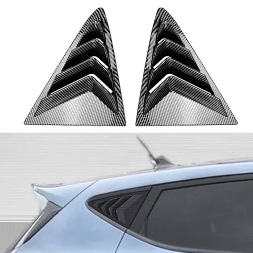 Persianas de cuarto trasero Ford Fiesta MK8 para transformar las ventanas laterales en plástico