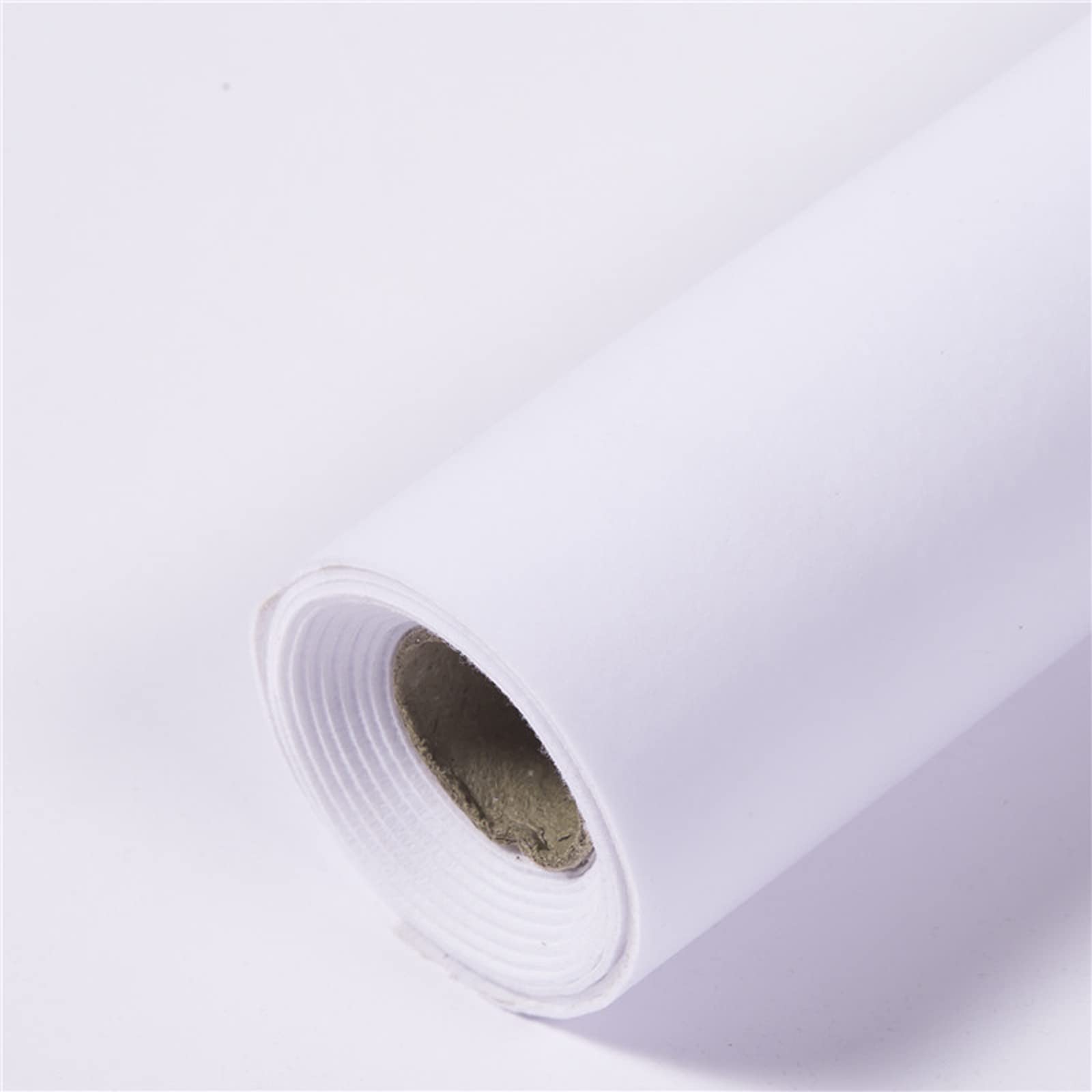 Tissu adhésif en velours blanc doux pour doubler les tiroirs