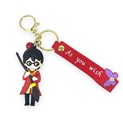 Image of AUGEN Harry Potter 2 Action Figure Keychain Limited Edition for Car, Decoration, Cake, Office Desk & Study Table (Pack of 1)
