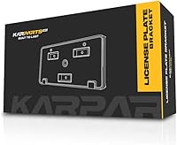 Vista 5 de Soporte para placa de matrícula delantera GMC Sierra 1500 2019 2020 2021 Crew CabExtended Cab Modelo SLTAT4Denali Reemplazo para GM1068199