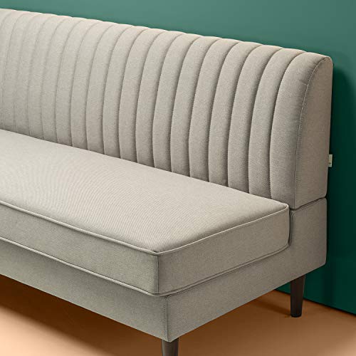 Image of ZINUS Jocelyn Sofa Couch, Armless Design, Easy, Tool-Free Assembly, Beige