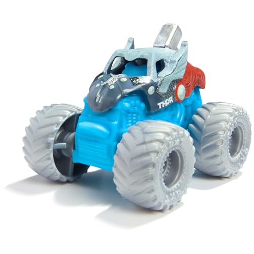 Monster Jam Marvel Coffret De 5 Mini Monster Trucks Officiels À Collectionner À 'échelle 1:87 Jouets Surprises Pour Garçons Et Filles À Partir De - vue 10
