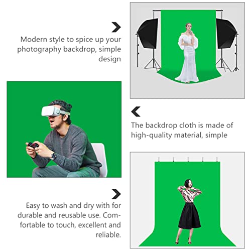 Veemoon Telón De Verde Croma De Decoración para Fotografía Accesorio De Escenografía - imagen 4