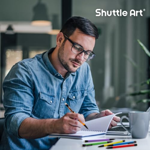 Image of Shuttle Art 480 Pack Mechanical Pencils Bulk, 0.7mm HB #2 Lead Pencils