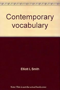 Paperback Contemporary vocabulary Book
