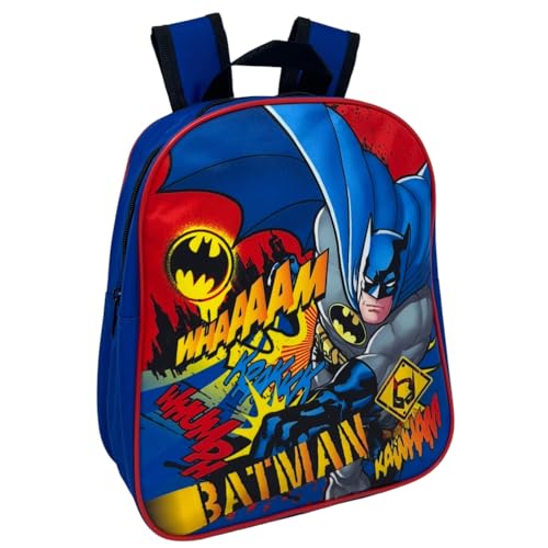 CARTOON Zaino Batman borsa per la scuola asilo materna zainetto per bambini 28 cm