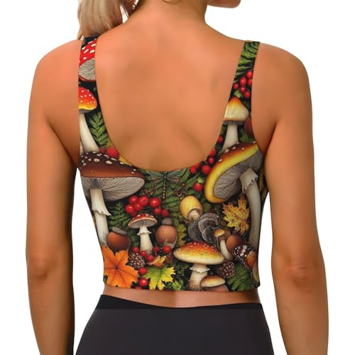 Womens Summer U-Shaped Back Sports Bra Tank Underwear3