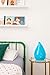 Crane Ultrasonic Cool Mist Humidifier for Bedroom, Baby Nursery, Kids Room, Plants, or Office, Large 1 Gallon Tank, Filter Optional, Aqua