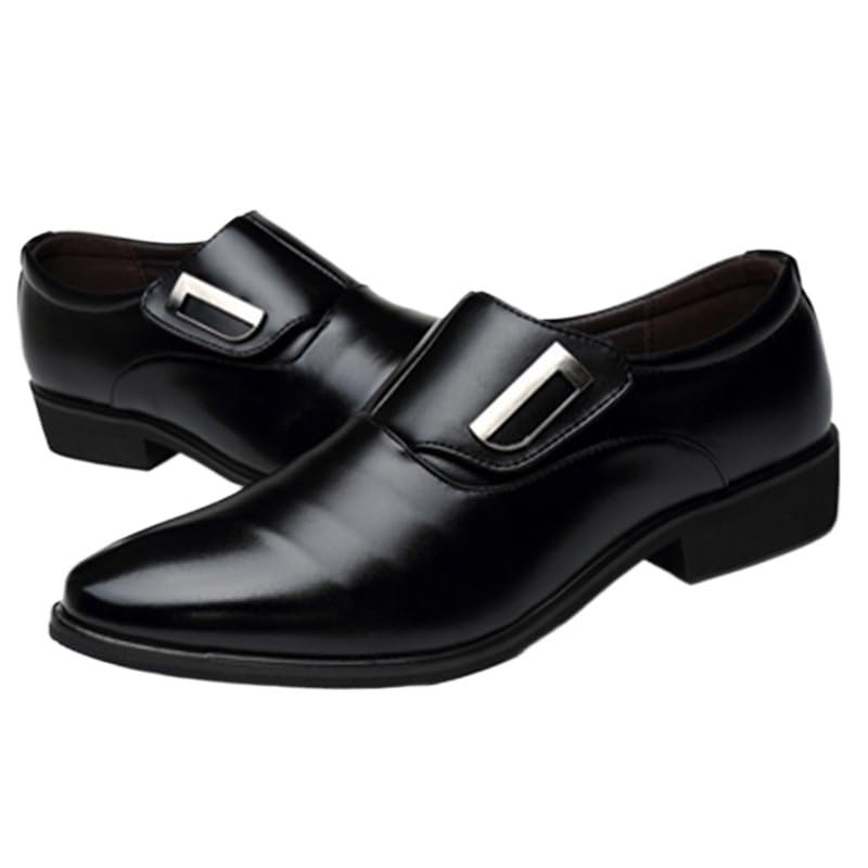 Classic Mens Formal Shoes Italian Leather Casual Pointed Toe Non Slip Prom Dress Oxford2