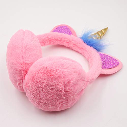 Ztl Unicorn Earmuffs For Girls Kids Women Soft Plush Ear Warmers Winter Ear Muffs #TOP4