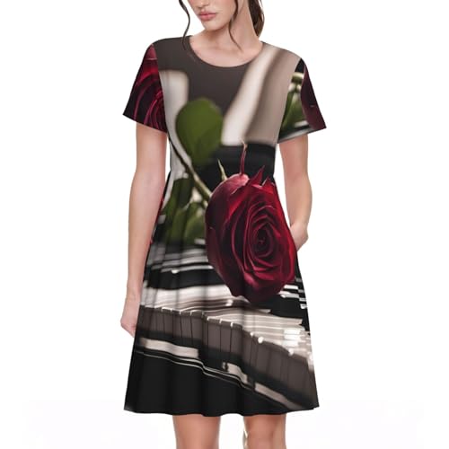 Robe d'été décontractée pour camoufler les rondeurs avec style et légèreté