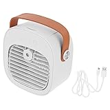 Ventilatore da scrivania usb: il serbatoio dell'acqua ha una capacità sufficientemente e può essere utilizzato a lungo senza dover aggiungere acqua in qualsiasi momento, mini ventilatori da scrivania