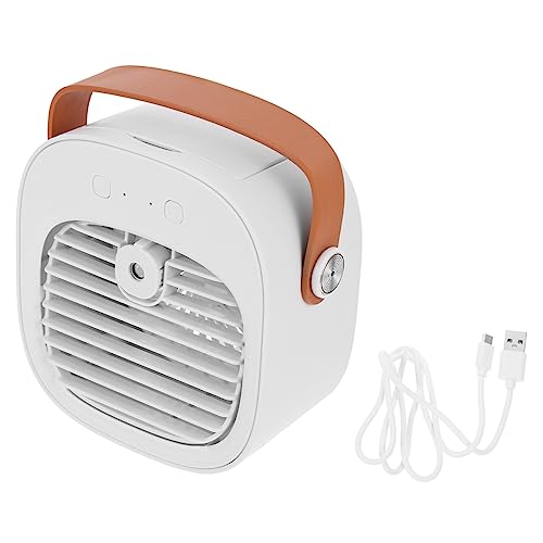 Ventilatore da scrivania usb: il serbatoio dell'acqua ha una capacità sufficientemente e può essere utilizzato a lungo senza dover aggiungere acqua in qualsiasi momento, mini ventilatori da scrivania