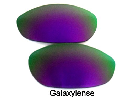 GALAXYLENSE Replacement Lenses for Oakley Monster Dog Purple Color Polarized,4