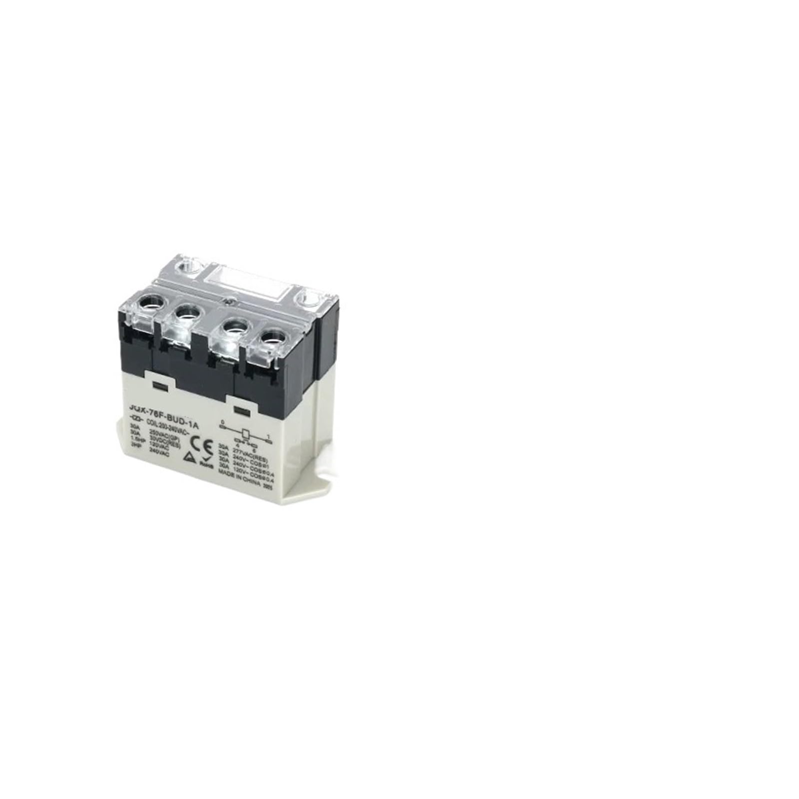 Relais JQX-76F-TU-1A pour securiser le demarrage de pompe electrique