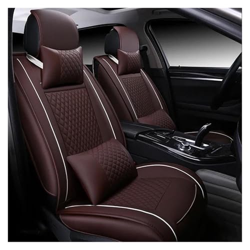 Housse de siège auto pour VW Passat B6 B7 B8 protection voyage famille café