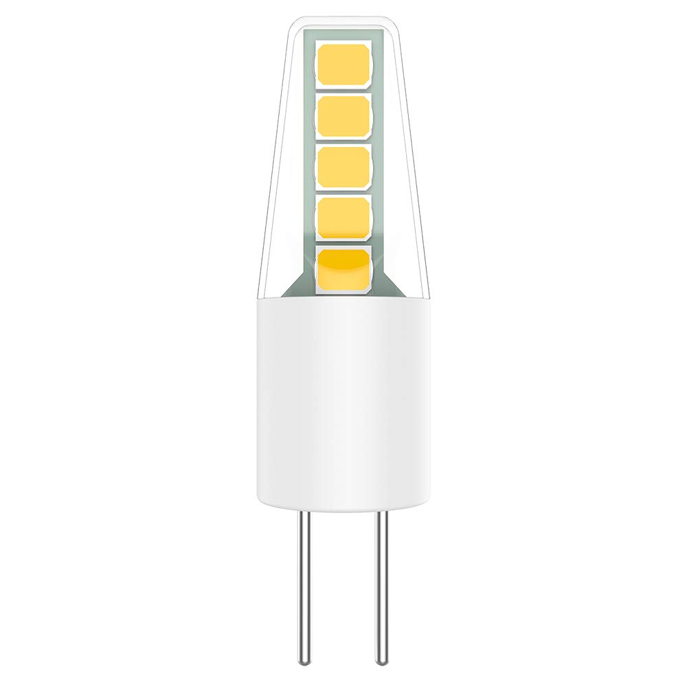Bombillas led Bombilla LED G4 2W 10 Pack COB Blanco Cálido 3000K 200LM Equivalente a Halógena 20W AC/DC12V