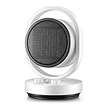 ★ Disponible en todas las estaciones: elija libremente el modo de calor alto (1500W), calor bajo (750W) o viento frío (18W); adecuado para usar en todas las estaciones
