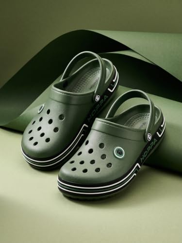 Image of Hoppa Trio Clogs for Men, Extra Soft EVA Moulded Slip-On Clogs | Lightweight, Cushioned, Water-Resistant & Non-Slip | Everyday Casual Footwear