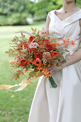 Serra Flora Artificial Greenery Stems Box Set,(Pack of 44pcs) with 7 Kinds of Faux Greenery Picks Filler for DIY Bridal Bouquets Wedding Floral Arrangement Table Centerpieces