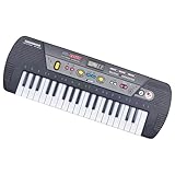ICDKOYK Piano eléctrico de 61 Teclas, Ideal para Principiantes, con Teclas claras y Diversos Modos de música Que mejoran el Aprendizaje.