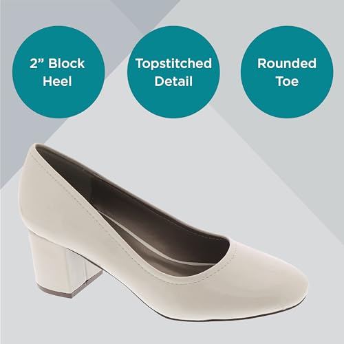 Masseys Women's Daphne Block Heel Dress Pump3