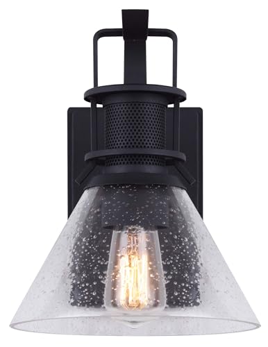 Luminaire de façade Avery pour sécuriser l'entrée de maison avec connexion facile