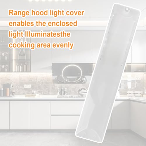 Range Hood Light Lens Cover SB03294757 Replacement For Broan Range Hood Parts RME50000 PM250 - Thumbnail 6