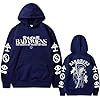 GEPLUM Bad Rapper Omens Print Hoodie Harajuku Hip Hop Oversized Sweatshirts Men Women Casual Comfort Hoodies XXS-4XL-Black||xx_l #4