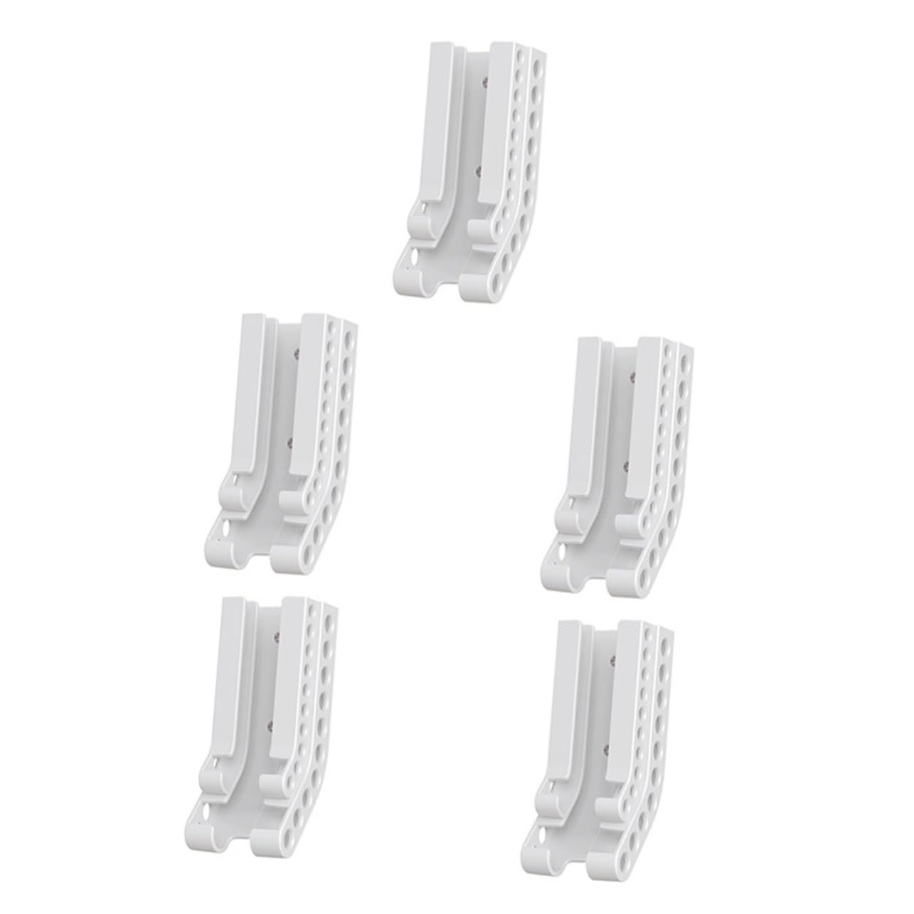 DOITOOL 5 Pezzi Di Organizer Per Batterie Da Parete - Custodia Porta Batterie Aa/aaa Per Un Facile Accesso E Decorazione