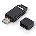 Produktbild Hama USB 3.0 Kartenleser mit Aluminiumgehäuse (SD, SDHC, SDXC, microSD/microSDHC/microSDXC, Kartenlesegerät) schwarz