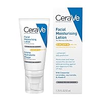 CeraVe AM SPF Face Moisturiser with SPF 50 for Normal to Dry Skin, 52ml