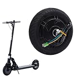 MechKit Elektroroller Nabenmotor Rad Reifen für KUGOO M2, 36V 350W 10 Zoll E-Scooter Vorderrad Motor Leiser Betrieb E-Roller Radnabenmotor Ersatz