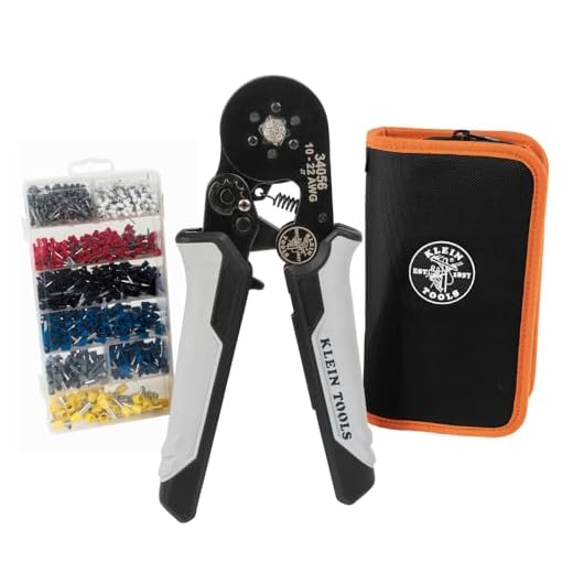 Klein Tools Ferrule Crimping Tool Set