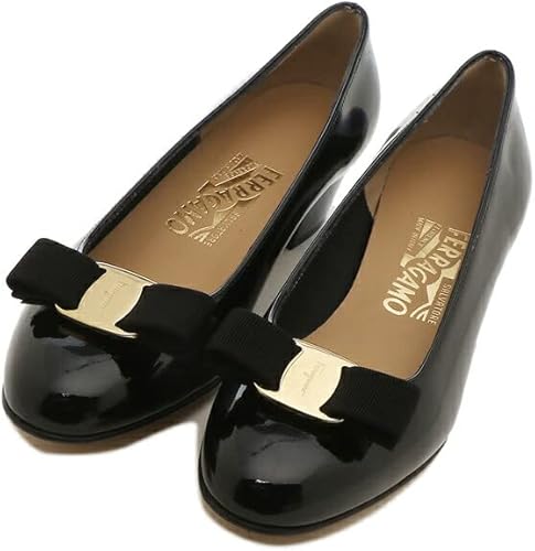 Ferragamo フェラガモ　ヴァラリボンパンプス　フラット　バレエ Amazon | [フェラガモ]パンプス ヴァラ ブラック レディース