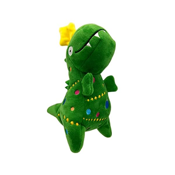 Lulubelles Power Plush | Tree Rex Dino (Small) | Christmas Holiday Dog Toy with Squeaker | Funny Dog Gift | Fun, Durable, and Safe | Huxley & Kent Squeaky Dog Toys Lulubelles Power Plush | Tree Rex Dino (Small) | Christmas Holiday Dog Toy with Squeaker | Funny Dog Gift | Fun, Durable, and Safe | Huxley & Kent Squeaky Dog Toys