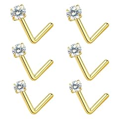 L shaped-Yellow Gold