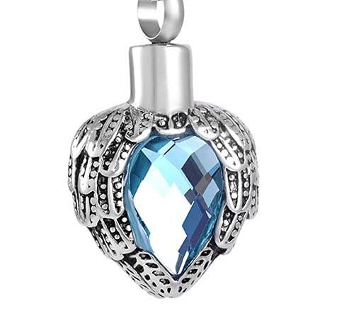 Collier Urne de Crémation Anti Fuite en Acier Inoxydable pour Protéger les Cendres de Vos Proches