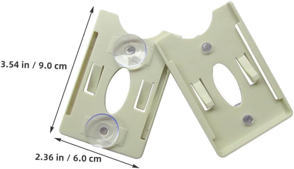 2pcs Suction Cup Card Holder for Car Parking Organizer image 2