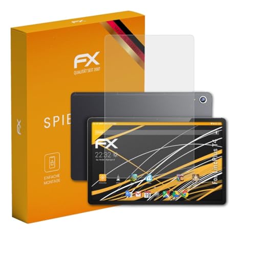 atFoliX Displayfolie kompatibel mit LincPlus T4 Schutzfolie, entspiegelnde und stoßdämpfende FX Folie (2X)