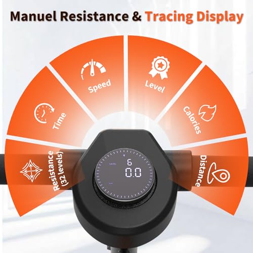 Image of TOUSAINS Magnetic Spin Bike for Home - Heavy Flywheel Exercise Bike, Low Noise Indoor Cycling Bike with Free Training APP, 32-Level Resistance Stationary Bike for Home Gym