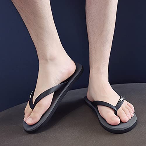 Men Fashionable Flat Toe Flip Flops Flat Beach Flip Flops Fashion Toe Flip Flops Sandals Light Walking Sandals2